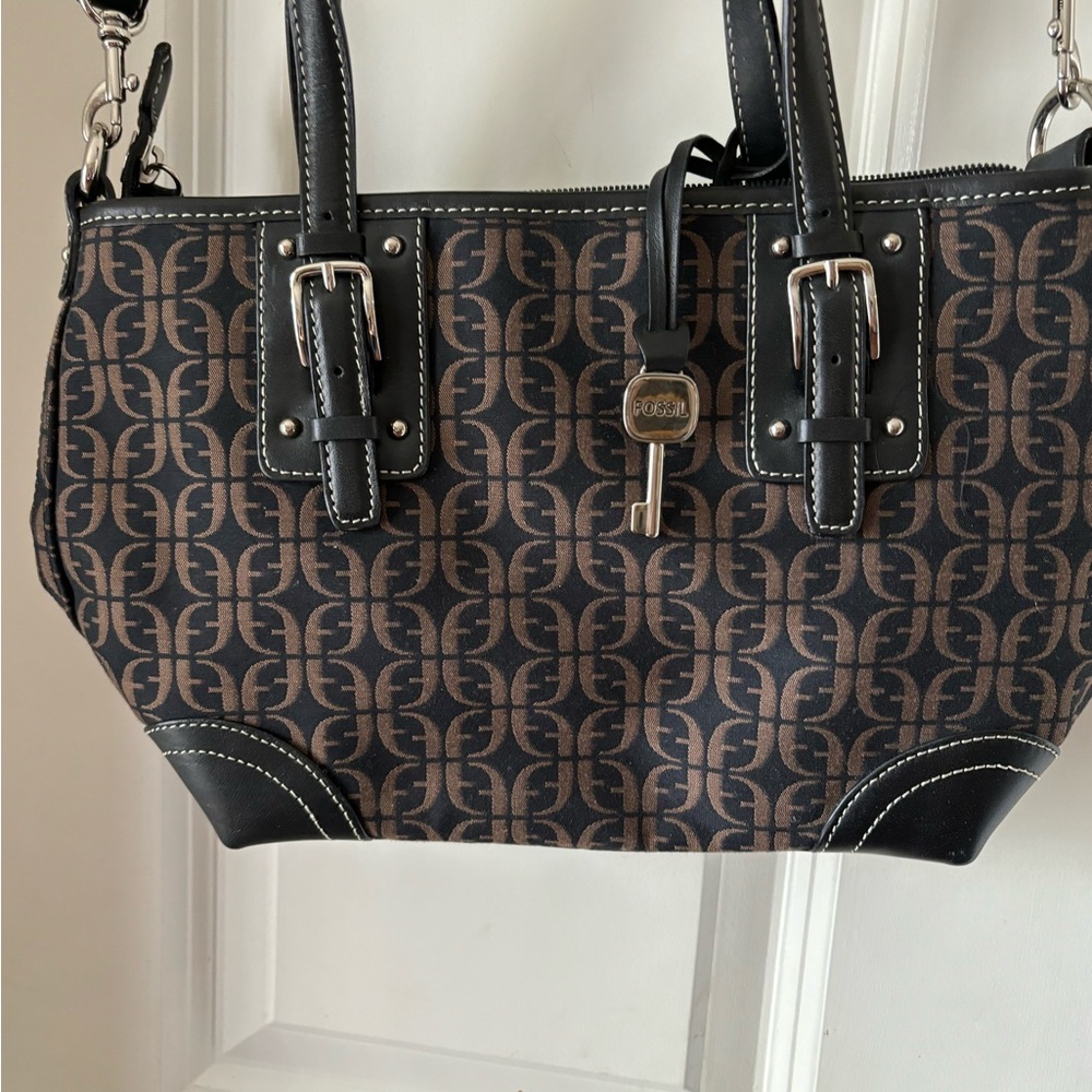 Fossil Handbag With Adjustable Strap Or Handbag B… - image 6